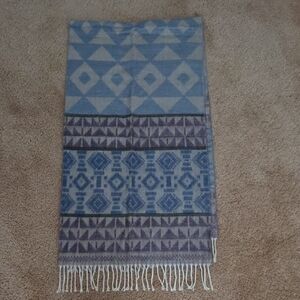 Fendi Geometric Patterned Scarf - 100% Acrylic